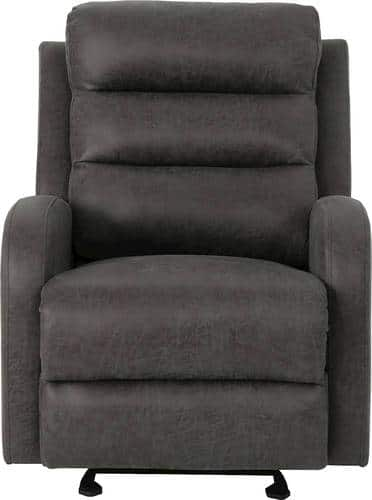 Noble House - Hoboken Microfiber Recliner - Slate