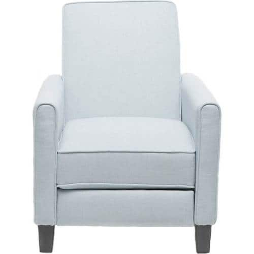 Noble House - Columbus Fabric Recliner - Light Sky