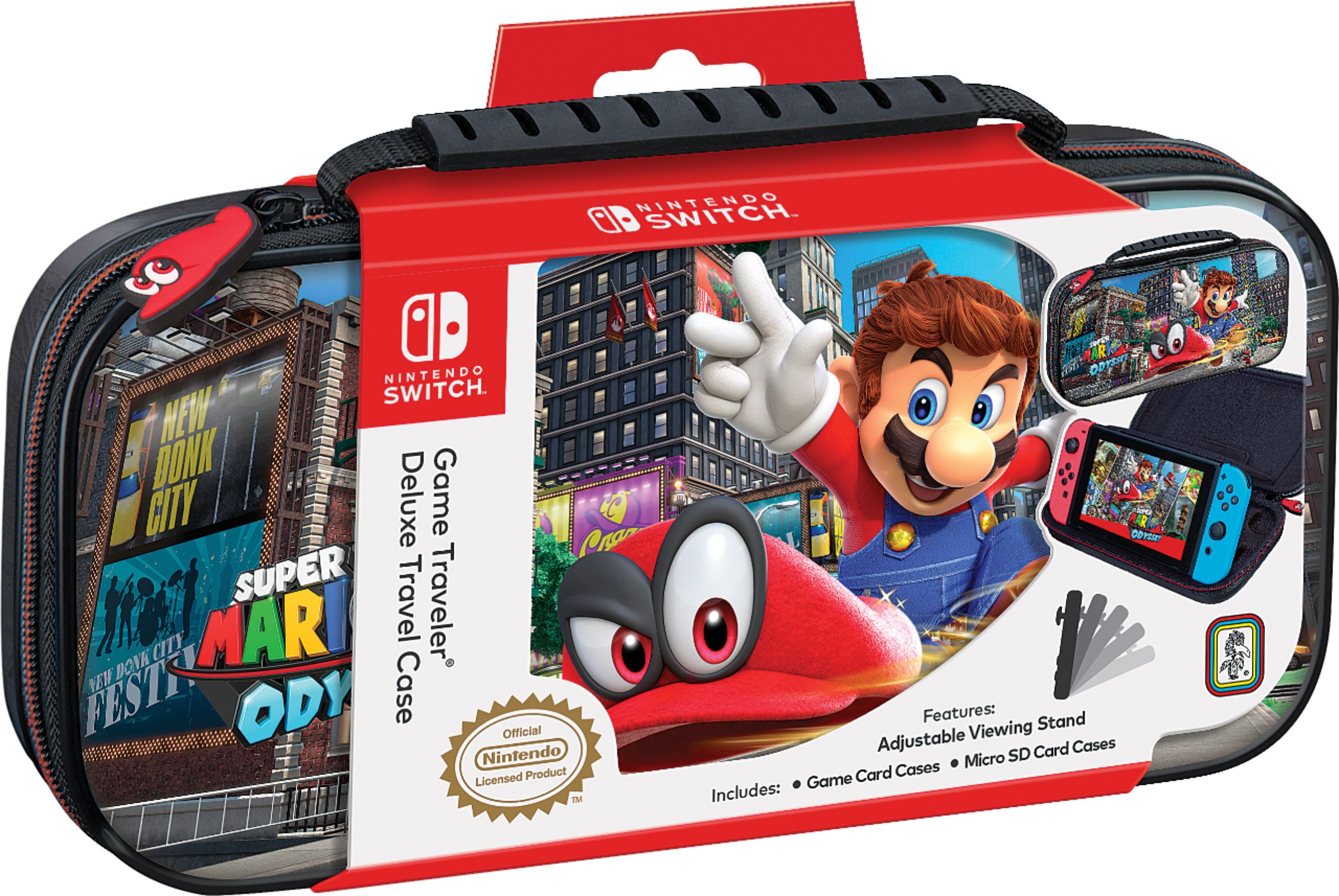 Case Bolsa Travel Deluxe Mario Kart - Nintendo Switch - ZEUS GAMES