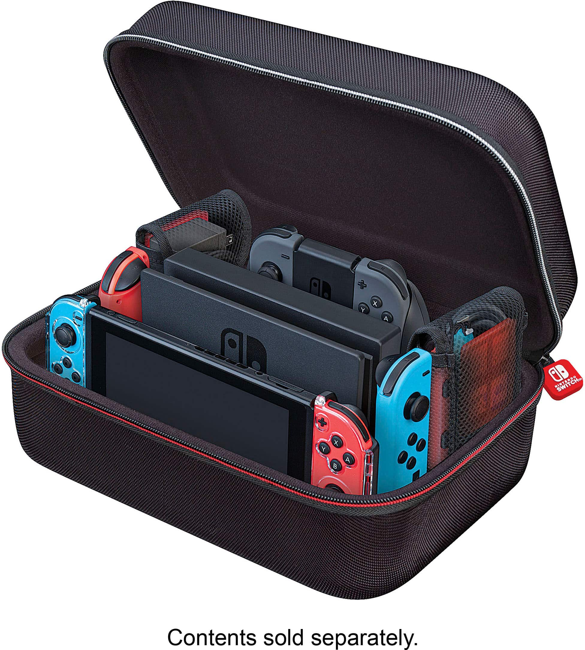 RDS Industries Nintendo Switch and Nintendo Switch OLED Model Game Traveler  Deluxe System Case Black NNS4000 - Best Buy