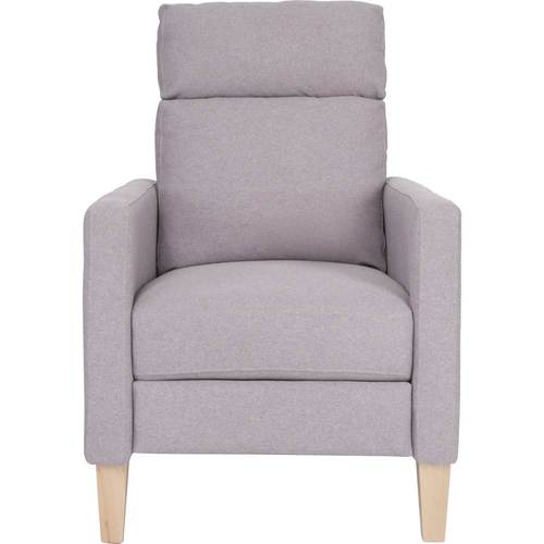 Noble House - Coryell Fabric Recliner - Pebble Gray