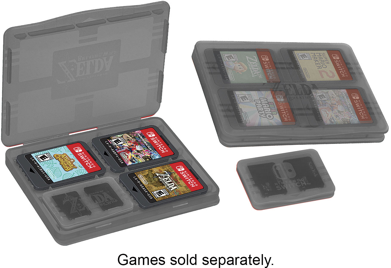 Rds Industries Game Traveler Deluxe Travel Case For Nintendo Switch The Legend Of Zelda Nns42br Best Buy