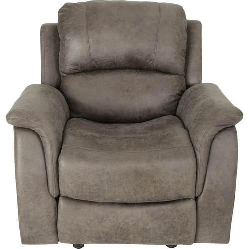 Noble House - Semora Rocking Glider Microfiber Recliner - Slate