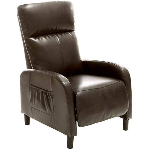 Noble House - Roslyn Bonded Leather Recliner - Brown