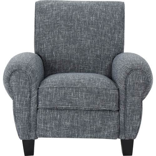 Noble House - Topton Fabric Recliner - Twill Gray