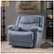 Alt View Zoom 17. Noble House - Jeannette Glider Fabric Recliner - Navy Blue Tweed.