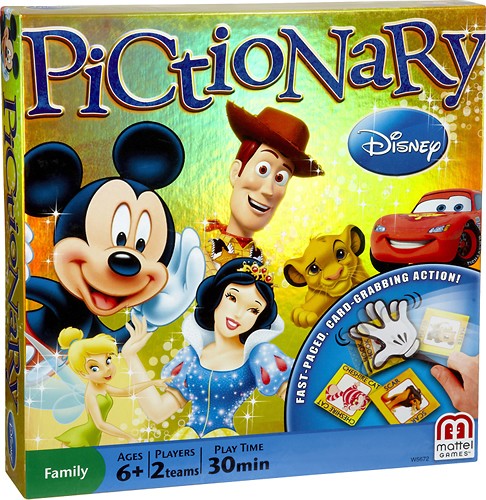 pictionary logo mattel