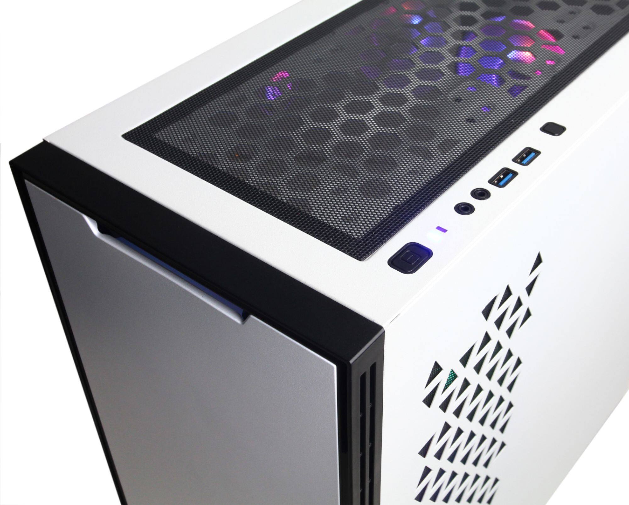 Alt View 13. CyberPowerPC - Gamer Supreme Liquid Cool Gaming Desktop - AMD Ryzen 7 2700X - 16GB Memory - AMD Radeon RX 590 8GB - 2TB HDD + 240GB SSD - White.