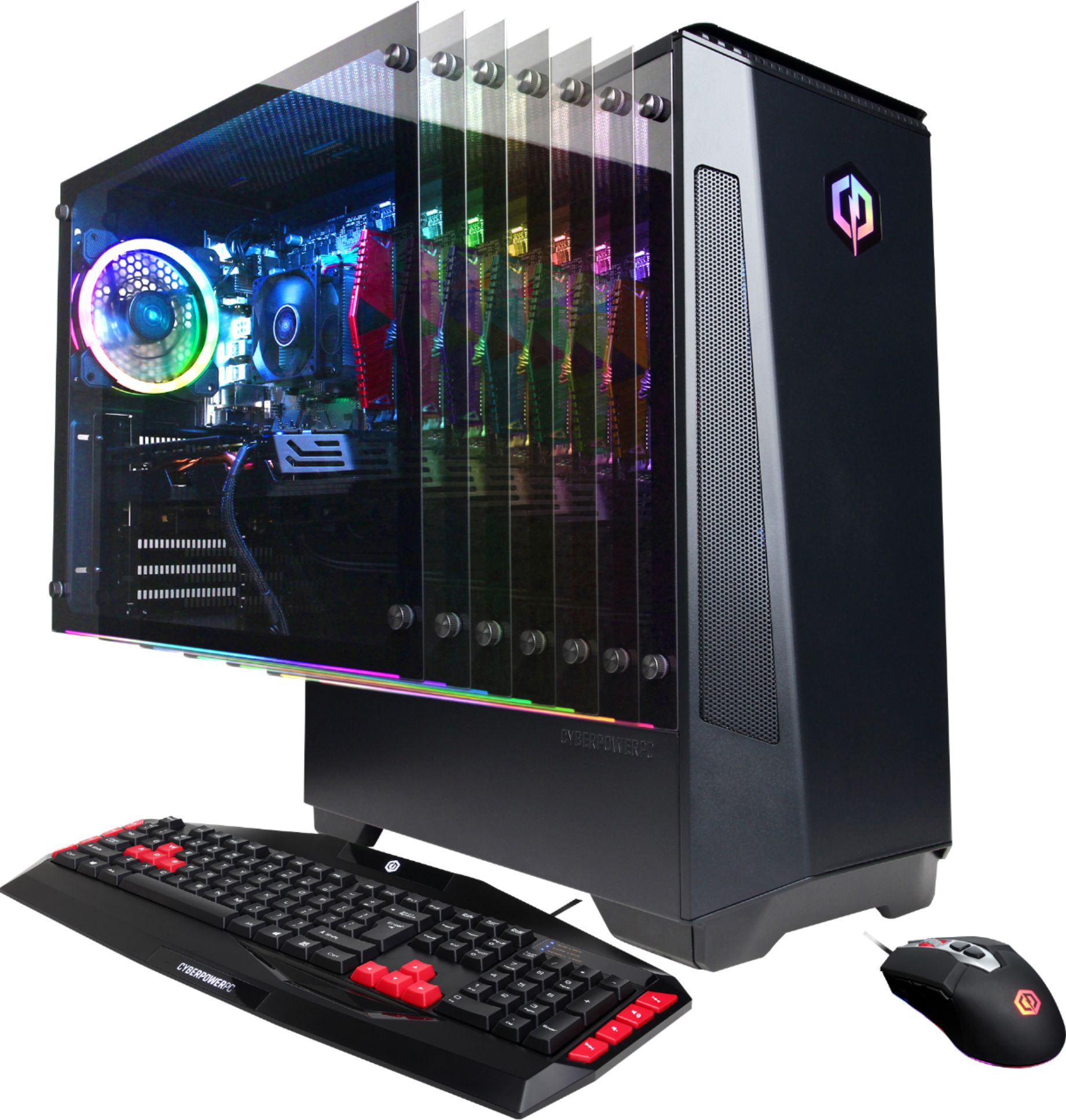 CyberPowerPC Gamer Master Gaming Desktop AMD    Best Buy