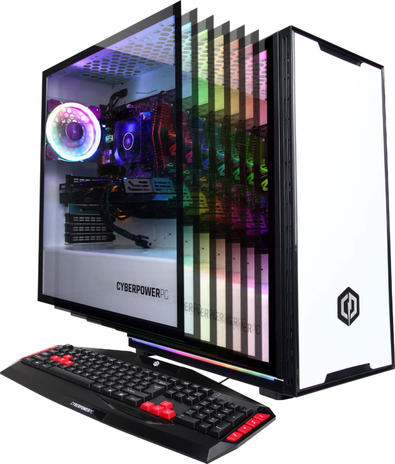CyberPowerPC Gamer Master Gaming Desktop AMD Ryzen 2700 16GB