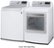 Alt View 13. LG - 5.5 Cu. Ft. High-Efficiency Smart Top Load Washer with TurboWash3D Technology - White.