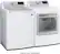 Alt View 12. LG - 7.3 Cu. Ft. Smart Electric Dryer with Steam and Sensor Dry - White.