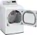 Alt View 19. LG - 7.3 Cu. Ft. Smart Electric Dryer with Steam and Sensor Dry - White.