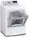 Alt View Zoom 18. LG - 7.3 Cu. Ft. Smart Gas Dryer with Steam and Sensor Dry - White.