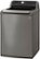 Left Zoom. LG - 5.5 Cu. Ft. High-Efficiency Smart Top Load Washer with TurboWash3D Technology - Graphite steel.