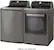 Alt View 13. LG - 7.3 Cu. Ft. Smart Gas Dryer with Steam and Sensor Dry - Graphite Steel.