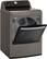 Alt View 17. LG - 7.3 Cu. Ft. Smart Gas Dryer with Steam and Sensor Dry - Graphite Steel.