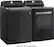 Alt View 14. LG - 7.3 Cu. Ft. Smart Gas Dryer with Steam and Sensor Dry - Black Steel.