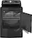 Alt View 6. LG - 7.3 Cu. Ft. Smart Gas Dryer with Steam and Sensor Dry - Black Steel.