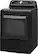 Alt View 1. LG - 7.3 Cu. Ft. Smart Gas Dryer with Steam and Sensor Dry - Black Steel.