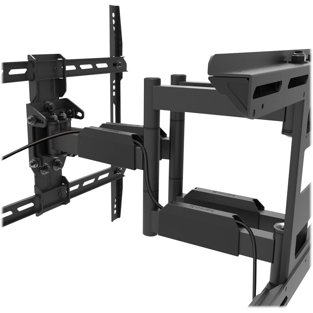 Alt View 17. Kanto - Full-Motion TV Wall Mount for Most 34" - 65" TVs - Extends 17" - Black.