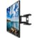 Alt View Zoom 19. Kanto - Full-Motion TV Wall Mount for Most 34" - 65" TVs - Extends 17" - Black.