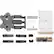 Alt View 15. Kanto - Full-Motion TV Wall Mount for Most 30" - 70" TVs - Extends 27.6" - Black.