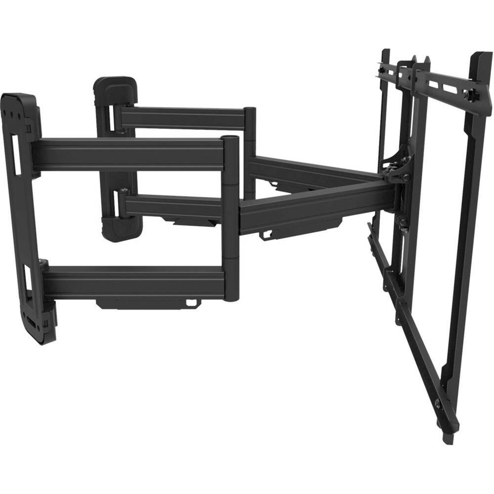 Alt View 14. Kanto - Full-Motion Corner TV Wall Mount for Most 37" - 70" TVs - Black.