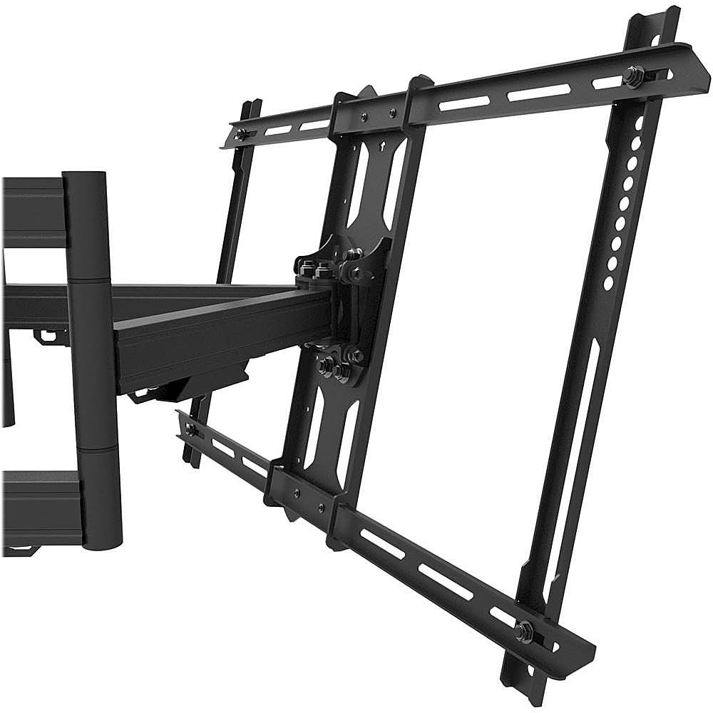 Alt View 16. Kanto - Full-Motion Corner TV Wall Mount for Most 37" - 70" TVs - Black.