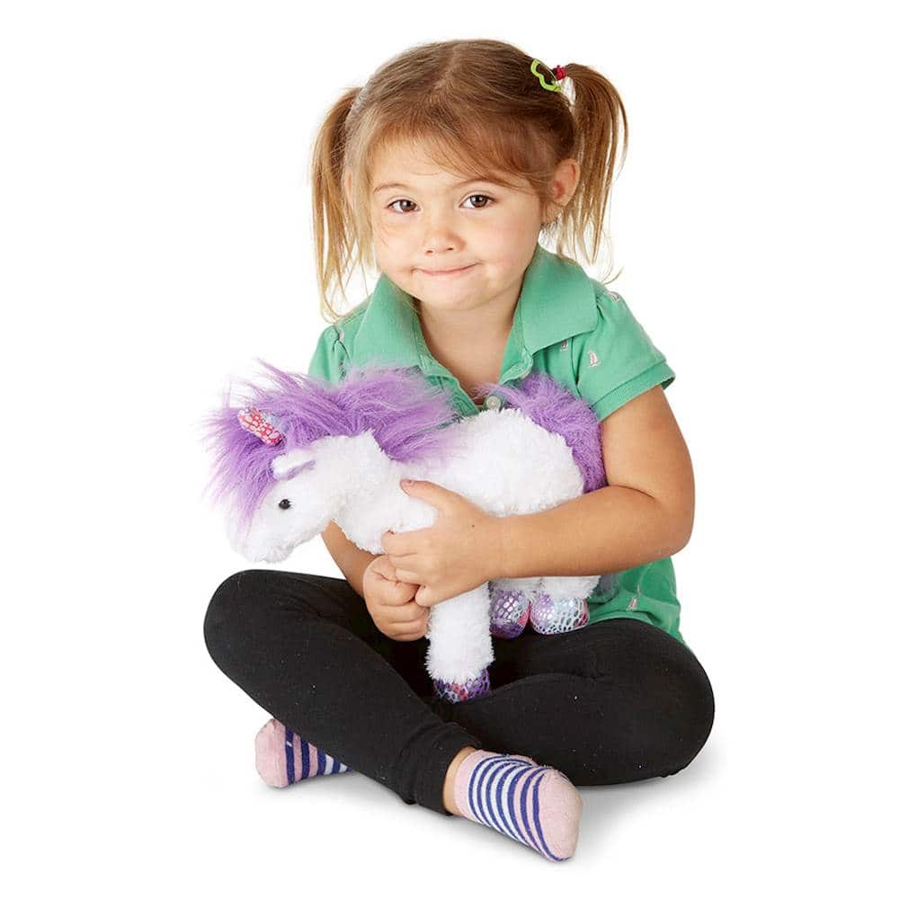 melissa and doug unicorn plush toy