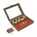 Front. Melissa & Doug - Shut-The-Box Dice Game - Brown.