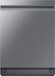 Samsung - 24" AutoRelease Dry Smart Built-In Tub Dishwasher with 3rd Rack, Linear Wash, 39dBA - Stainless Steel