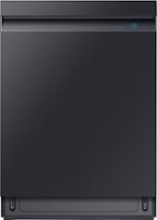 Samsung - AutoRelease Smart Built-In Dishwasher with Linear Wash, 39dBA - Black Stainless Steel - Front_Zoom