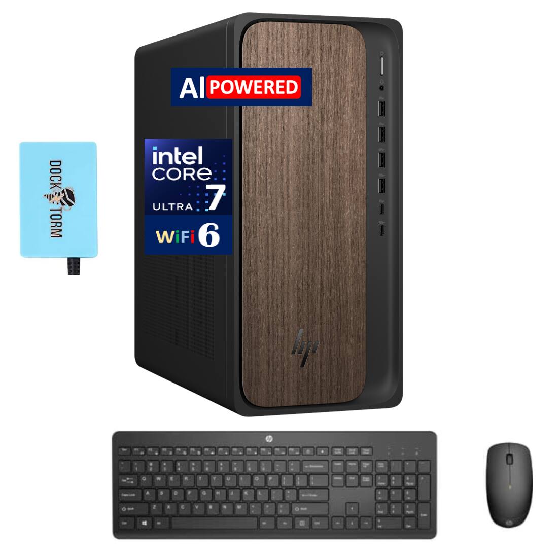 AI POWERED  
intel CORE 7 ULTRA  
WiFi 6  
DOCK TORM