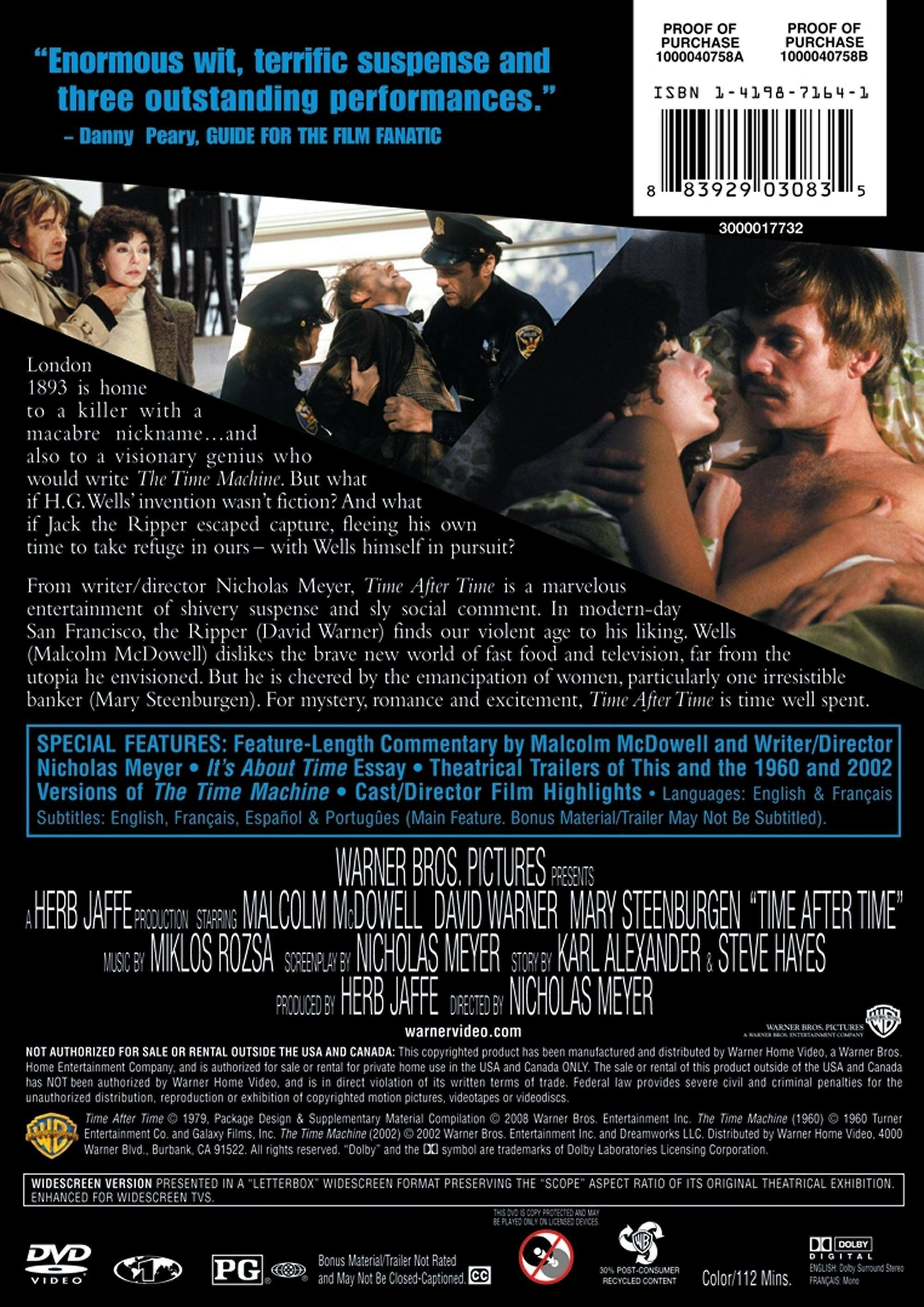 Angle. Time After Time (DVD New Box Art) [DVD].