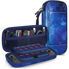 Kitcheniva - Travel Carry Case For Nintendo Switch 2 2025 Shockproof Hard Protective Cover - Sarry Sky