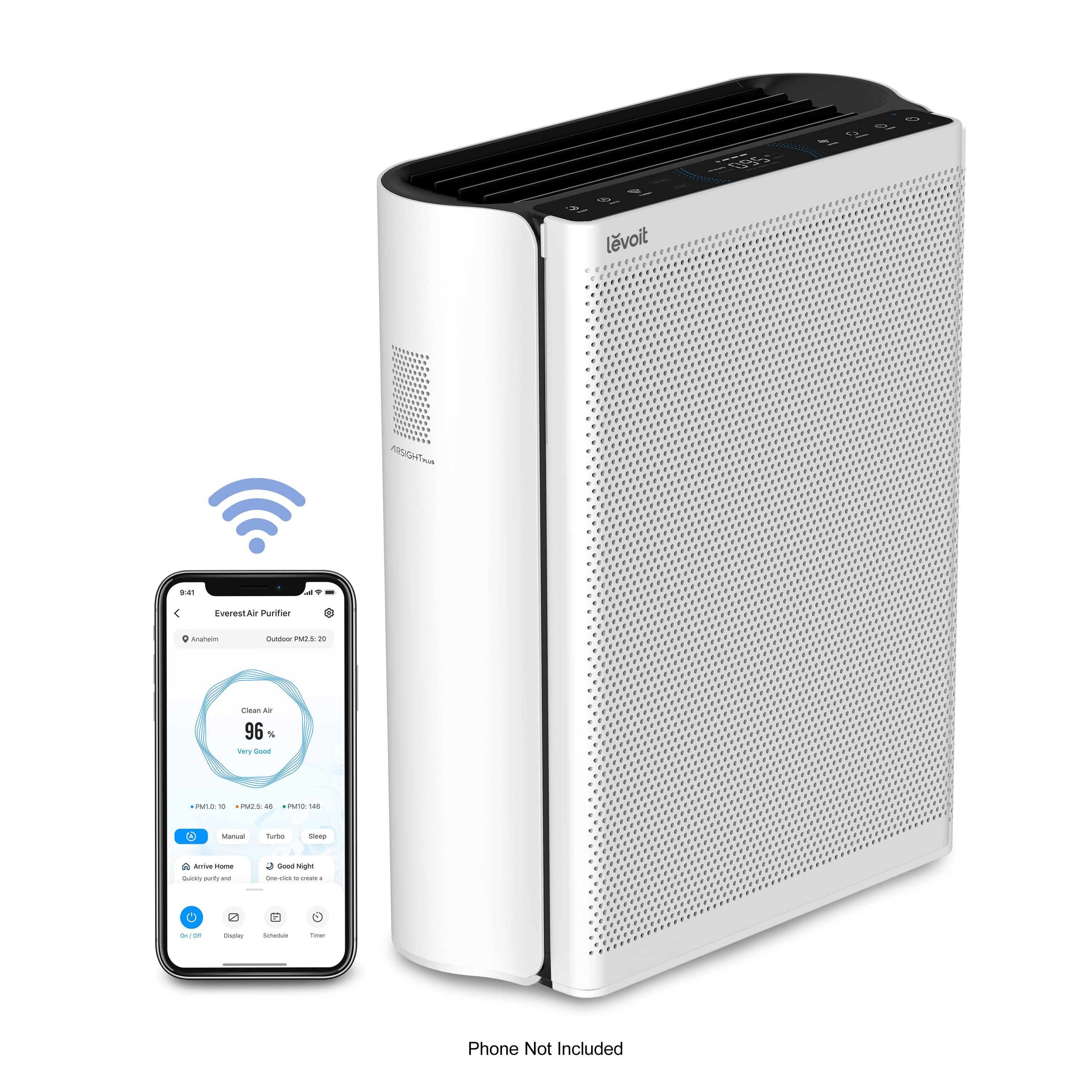 Levoit – EverestAir Air Purifier – white Sansujyuku sansujyuku.com