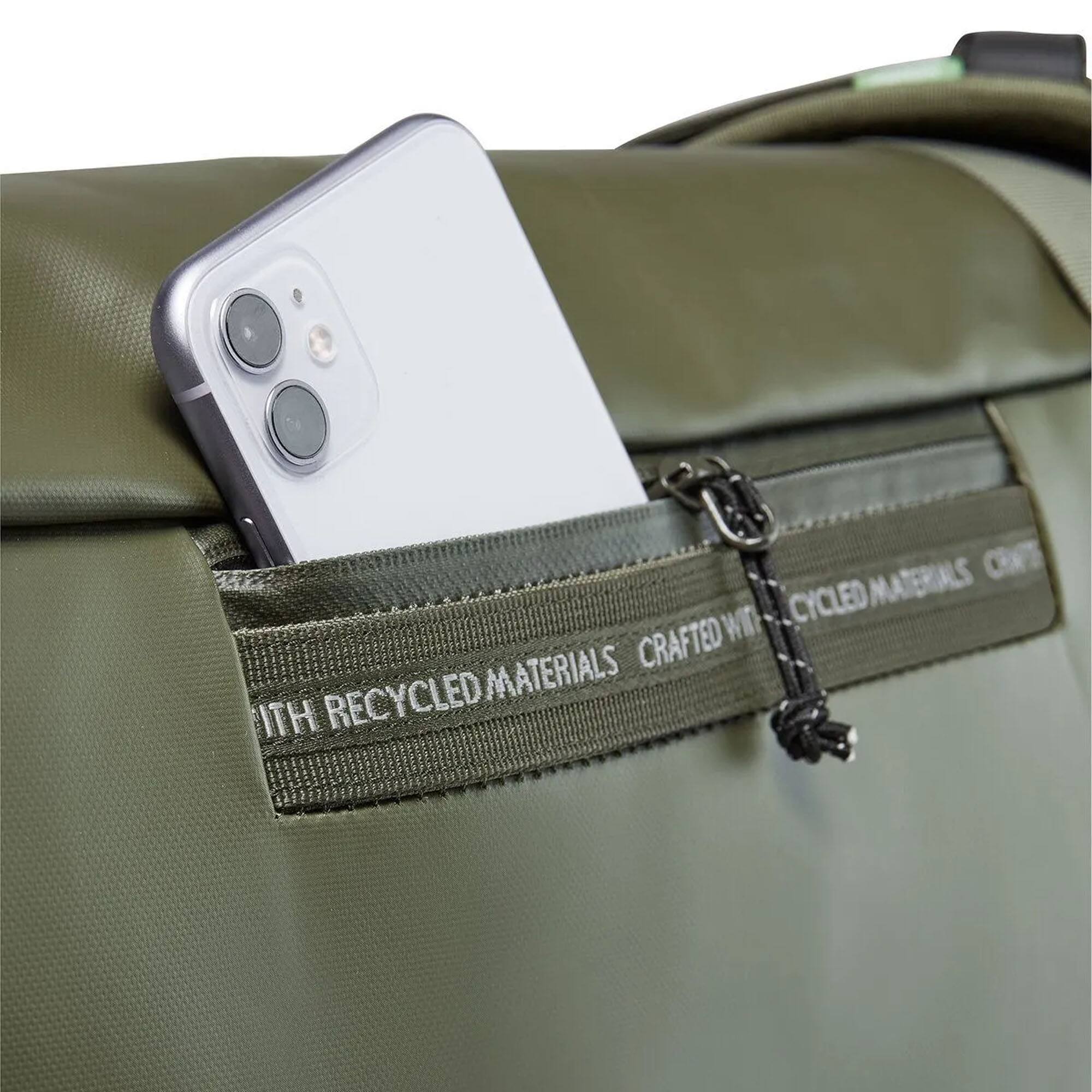 CRAFTED WITH RECYCLED MATERIALS