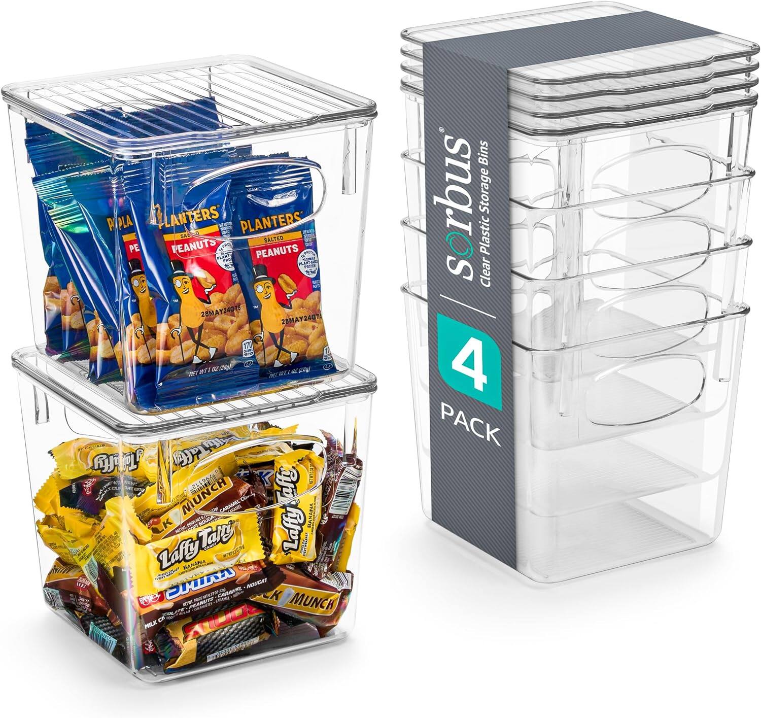 Sorbus - Fridge Drawer with lid for refrigerator & pantry