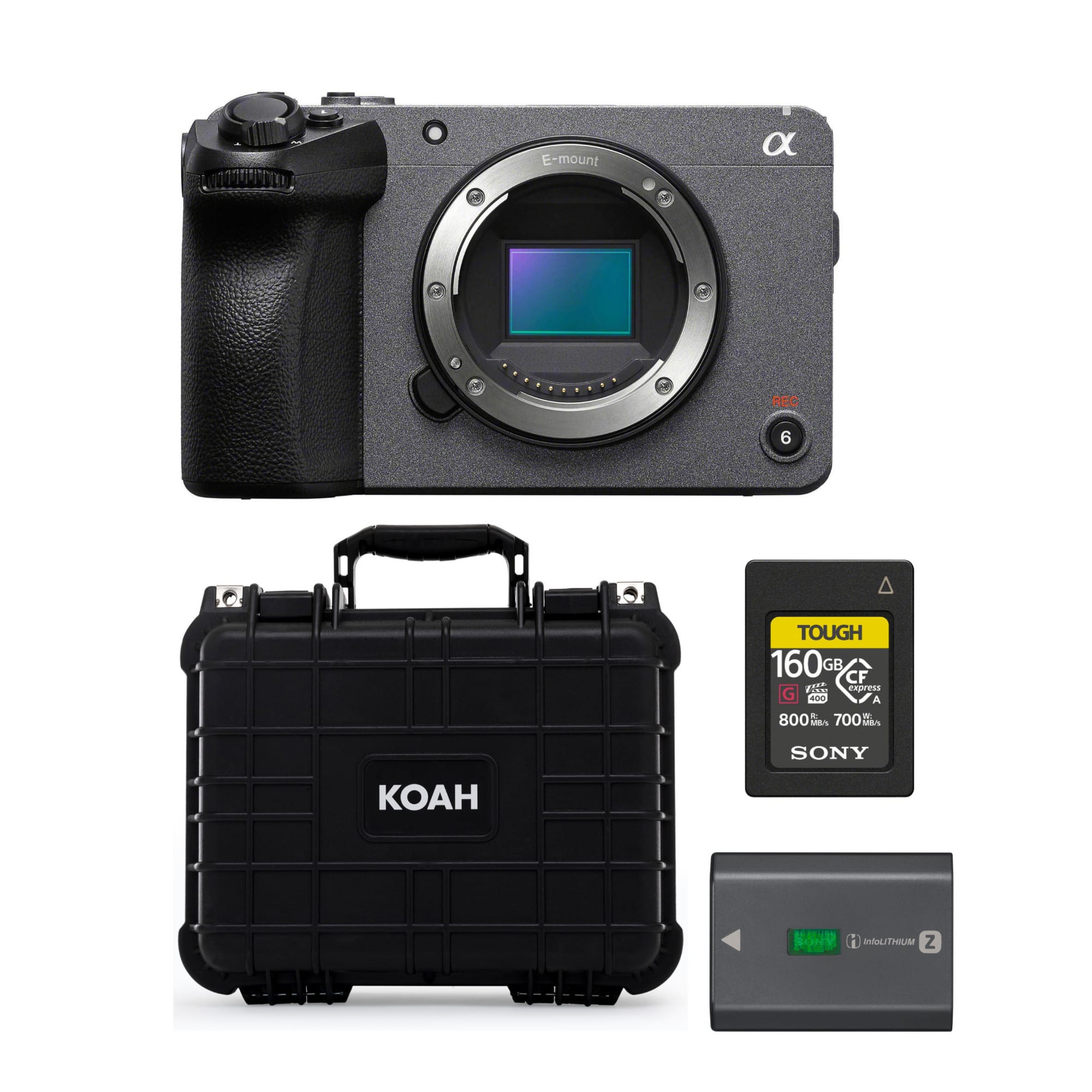 Sony - Cinema Line FX30 Super 35 Camera with XLR handle unit bundle