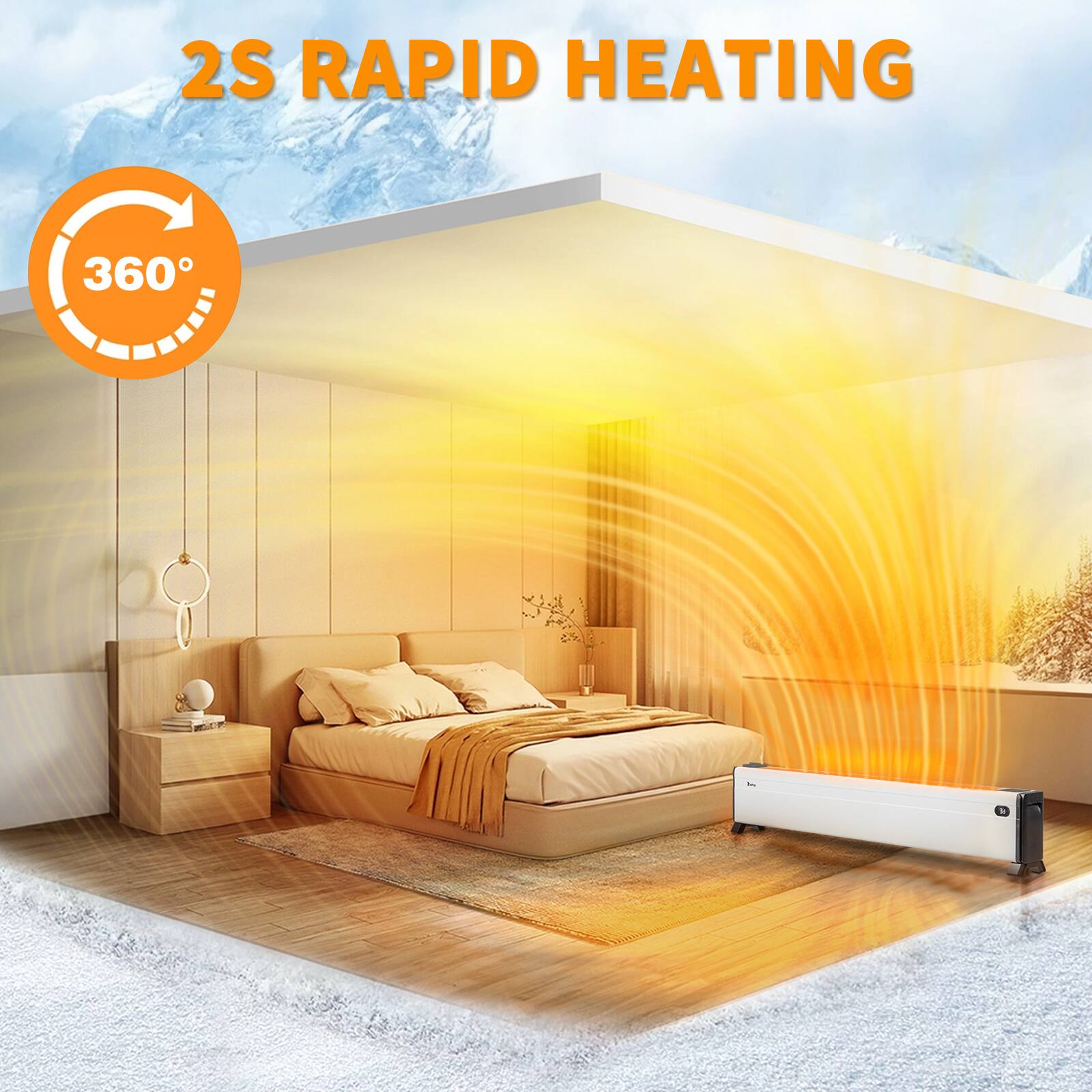 2S RAPID HEATING  
360°