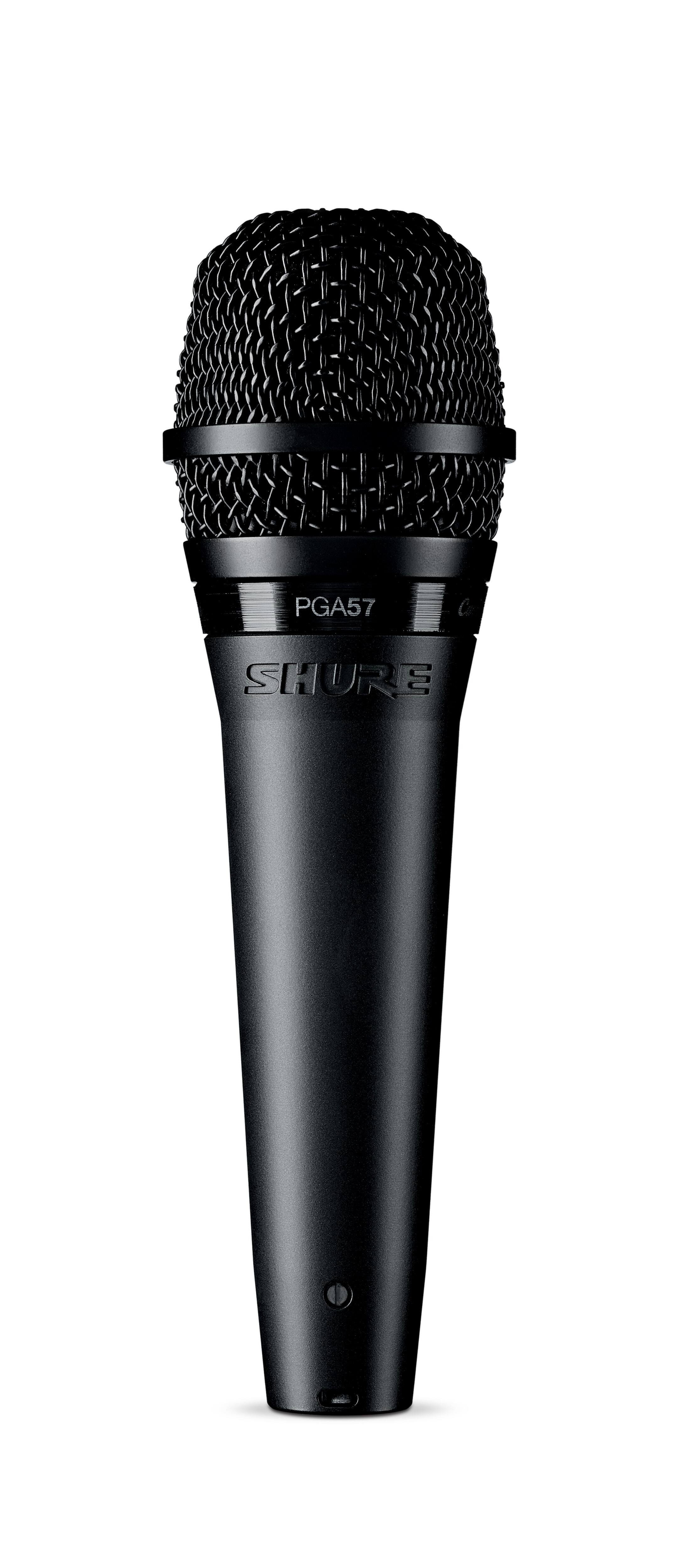 Front. Shure - Shure PGA57 Wireless Cardioid Instrument Microphone System.