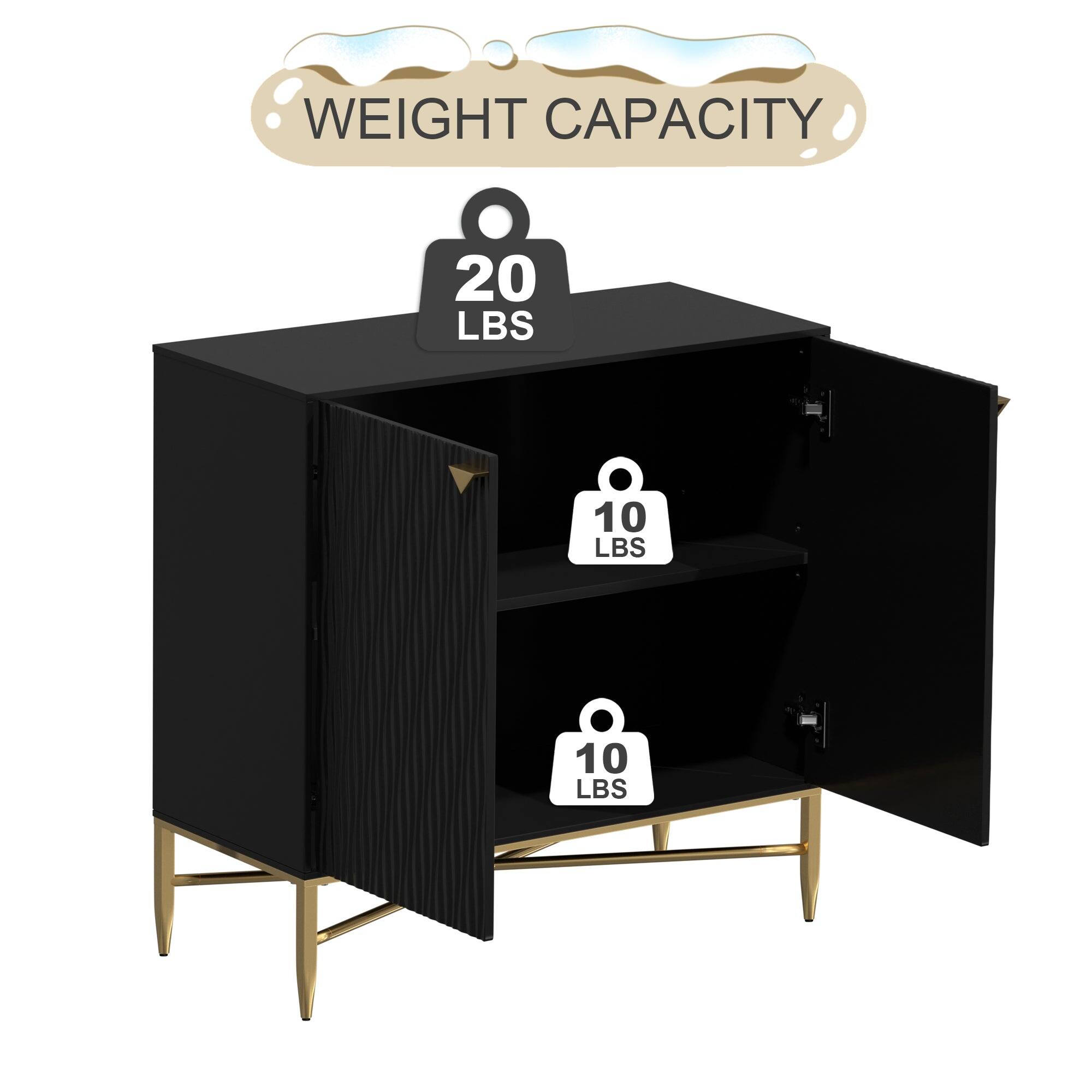 WEIGHT CAPACITY 20 LBS 10 LBS 10 LBS