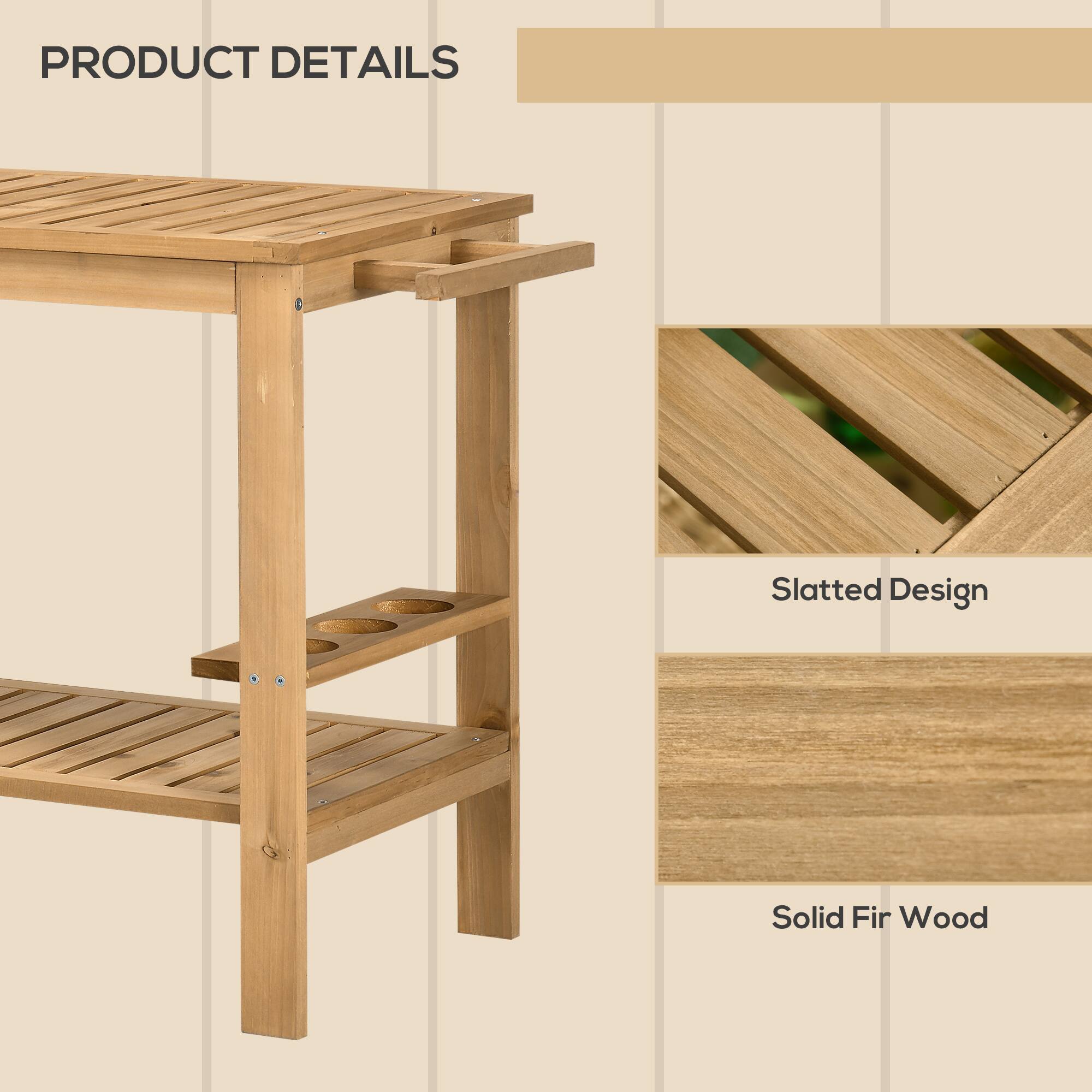 PRODUCT DETAILS

Slatted Design

Solid Fir Wood