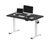 FlexiSpot - E2 48''W x 30''D Electric Adjustable Standing Desk Chipboard, /White - Black