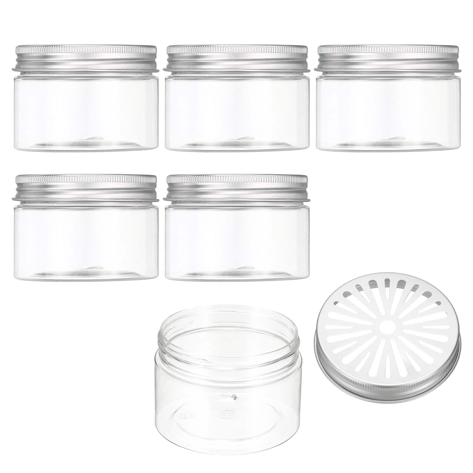 Unique Bargains - Premium Empty Scent Beads Container, Refillable Spice Tin Hollow Lid, 6pcs 4.1oz - For Aromatherapy, Scent, Storage - Clear price history on PriceWatchPro