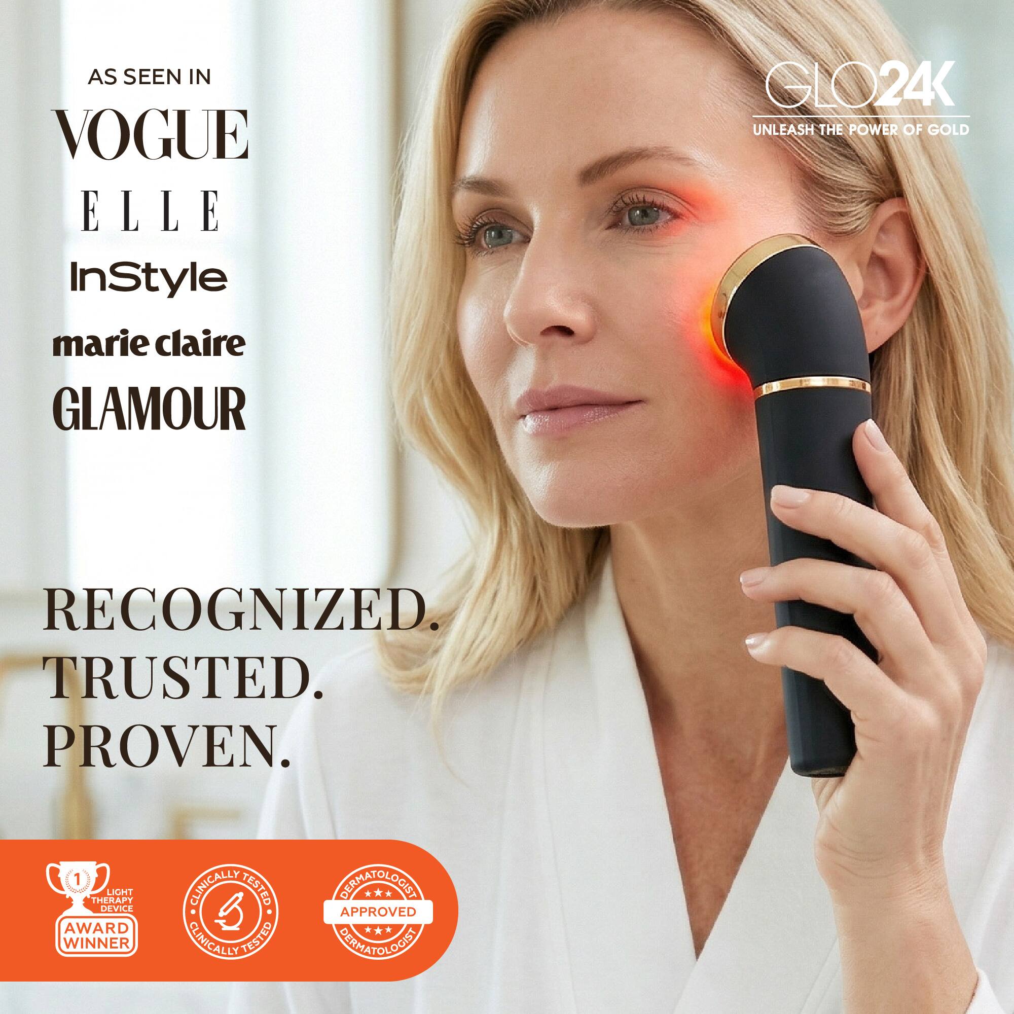 GLO24K Skin Rejuvenation Beauty Device BD1 - Best Buy