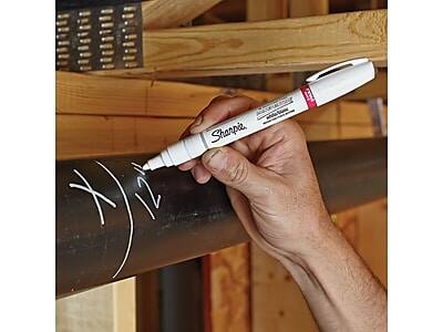 Alt View 3. Sharpie - Oil-Based Paint Markers, Medium Tip, 5/Pack - Assorted.