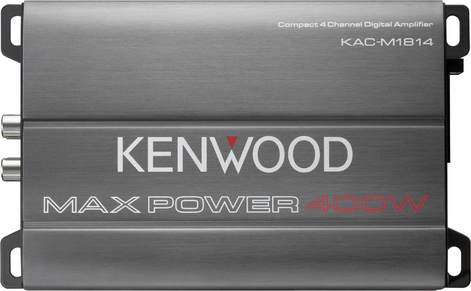 Kenwood 400W Class D Bridgeable Multichannel Amplifier with Variable  Crossovers Gray KAC-M1814 - Best Buy