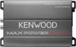 Kenwood - 400W Class-D Bridgeable Multichannel Compact Marine Motorsports Amplifier with Variable Crossovers - Gray